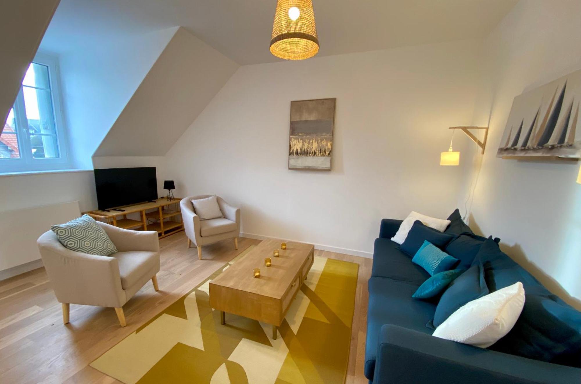 Appartement L'Art Dieppois - Proxi Plage & Gare à Dieppe Extérieur photo